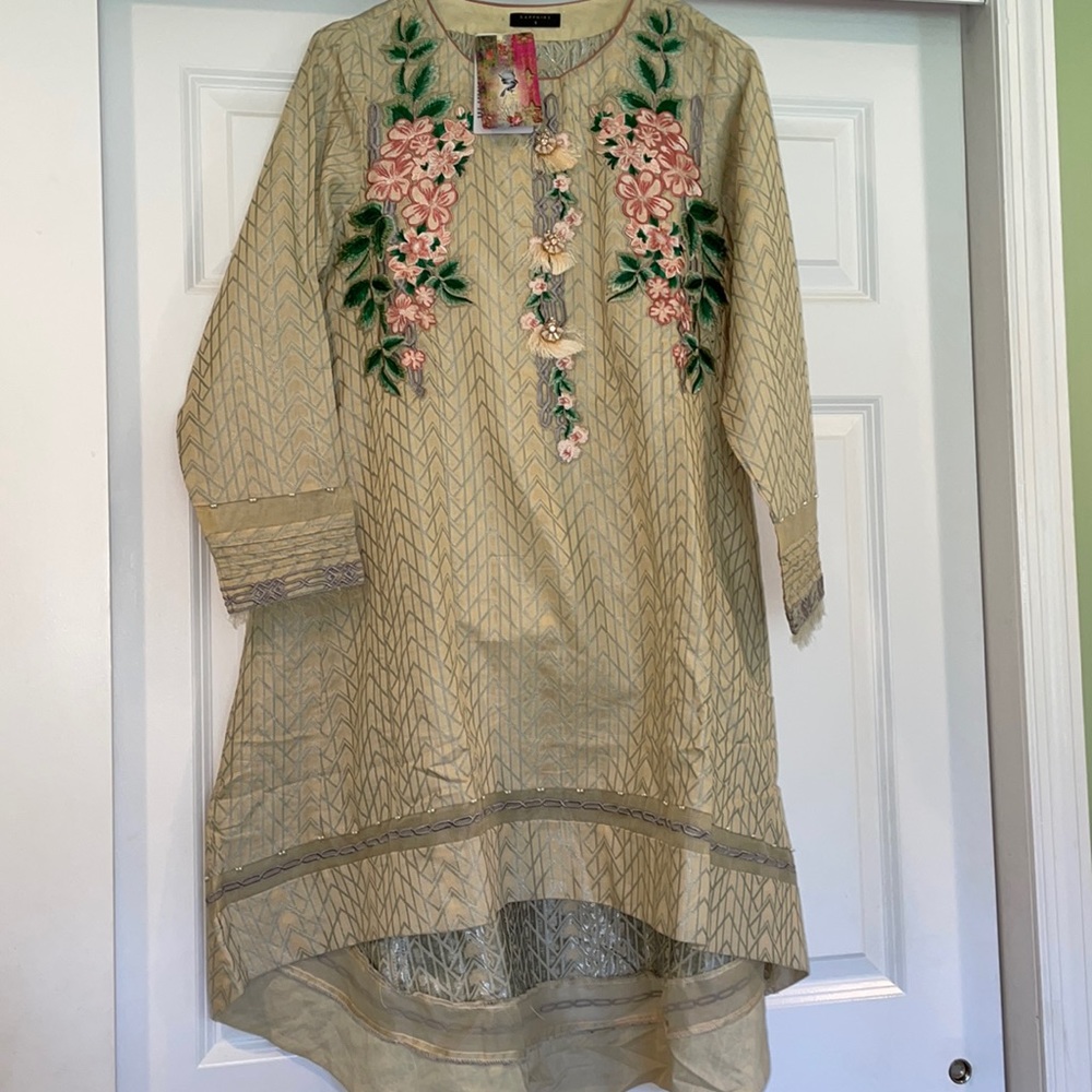 2 pc fancy sapphire shalwar kameez